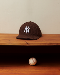 Yankees Crochet - Brown