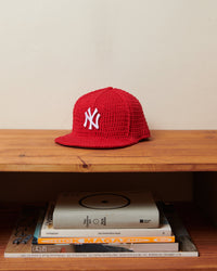 Yankees Crochet - Red