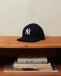 Yankees Crochet - Black