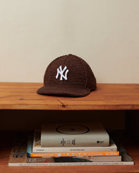 Yankees Crochet - Brown